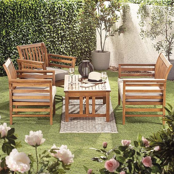 Garden Gear Acacia Garden Sofa Set